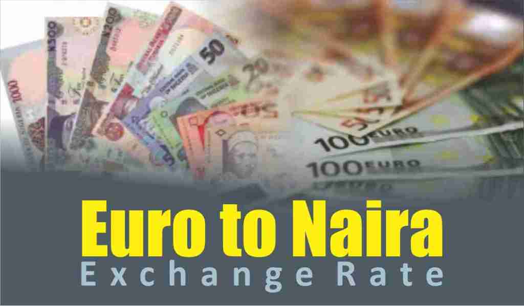 Euro to Naira black market exchange rate today